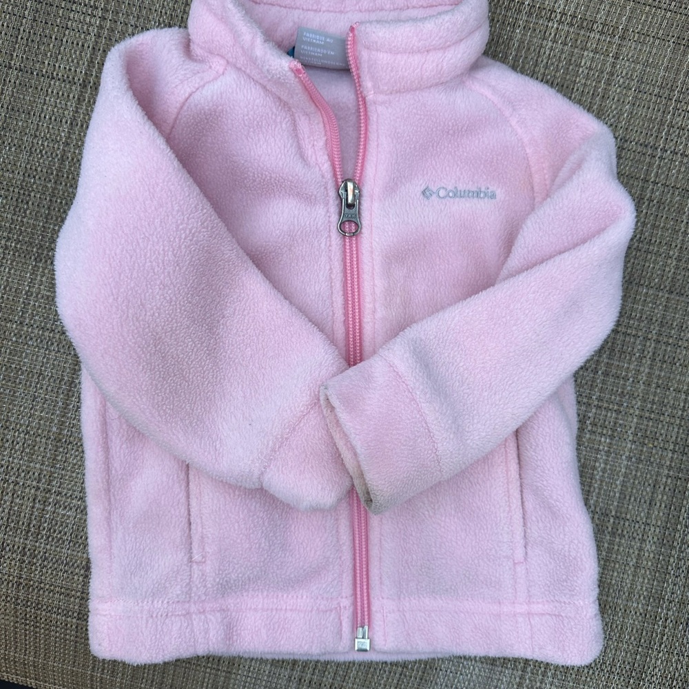 Columbia Pink Fleece Jacket